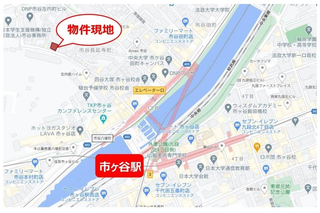 パークアクシス市谷左内町