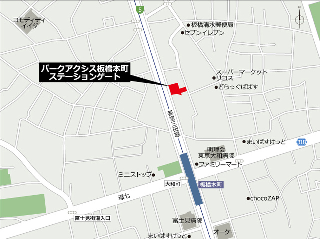 パークアクシス板橋本町ステーションゲート