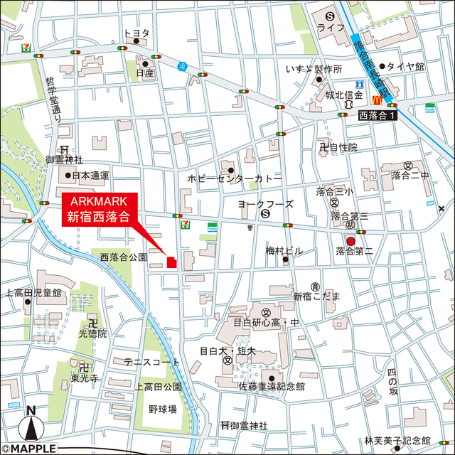 ＡＲＫＭＡＲＫ新宿西落合 507