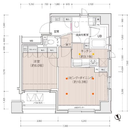 ドゥーエ銀座イーストⅡ