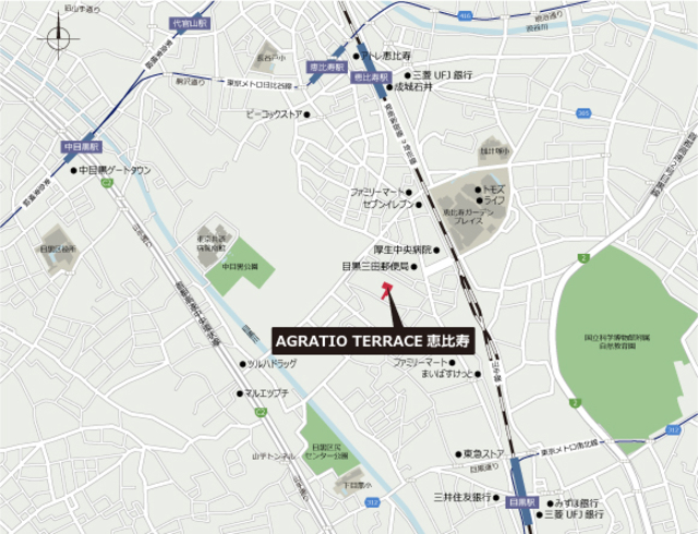 ＡＧＲＡＴＩＯ　ＴＥＲＲＡＣＥ　恵比寿（アグレシオ　テラス　恵比寿）