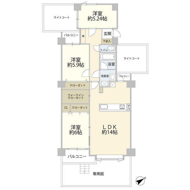 ひかりの丘四号棟