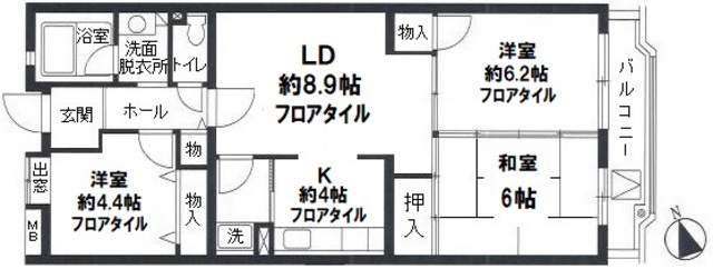 ブランニュー別所４号棟