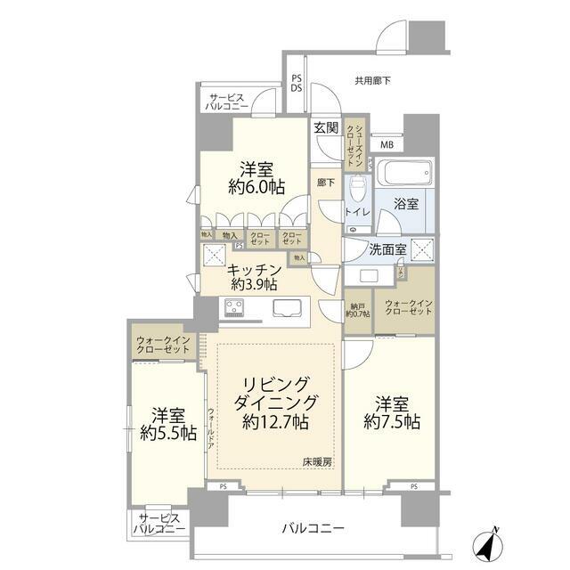 クレヴィア新宿若松町